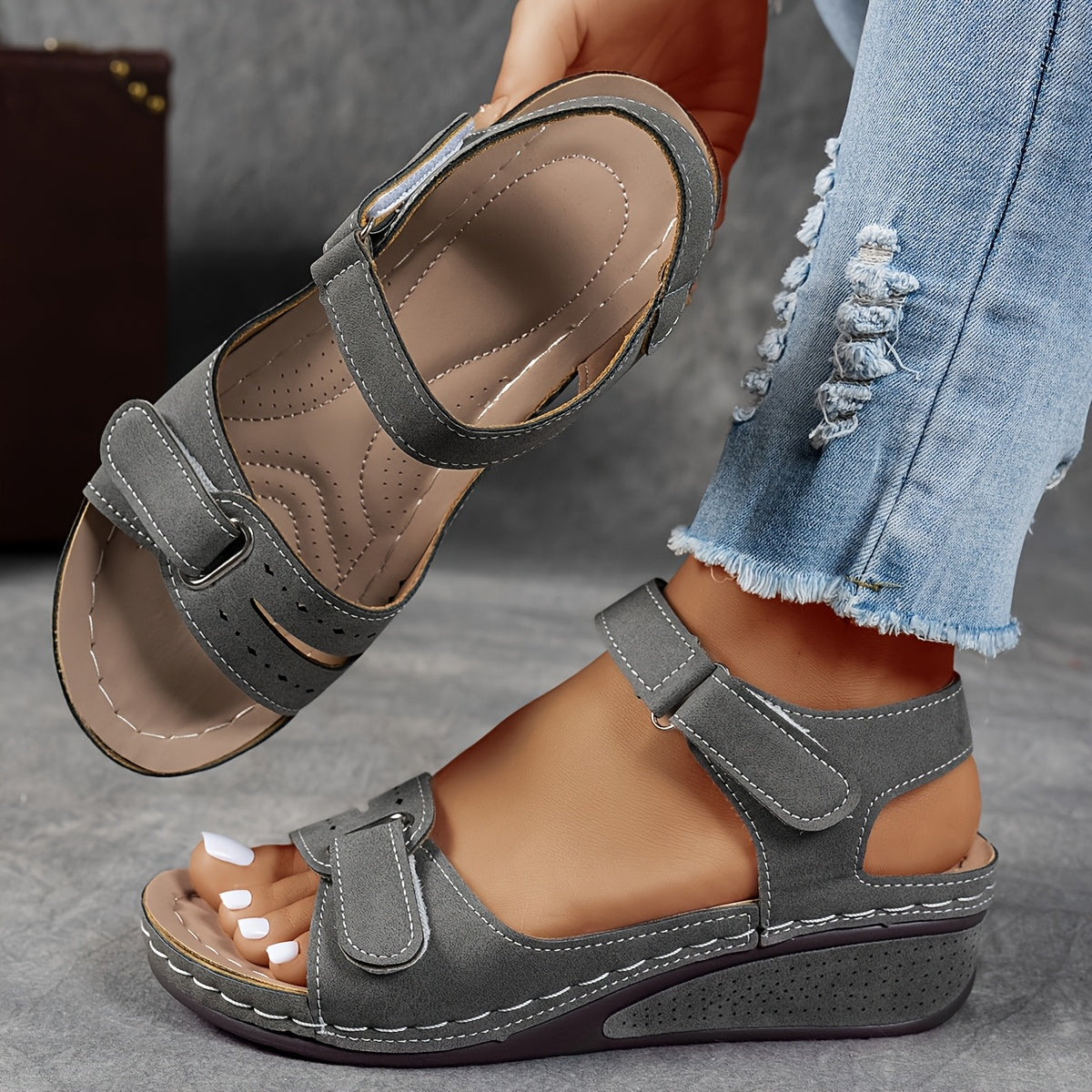 Memory Foam Women's Sandals – Orthopaedic Comfort & Style