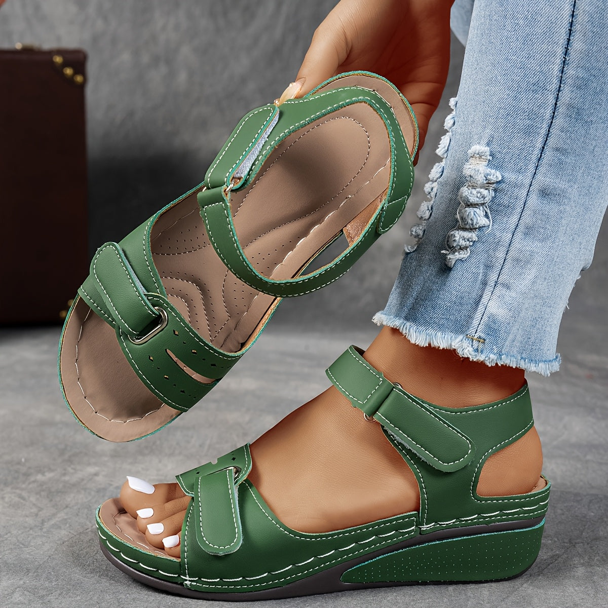Memory Foam Women's Sandals – Orthopaedic Comfort & Style