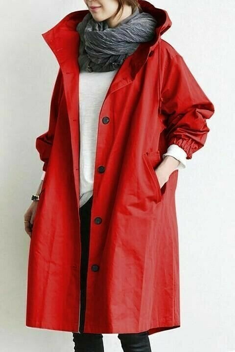 Water-Resistant Women's Longline Trench Coat | Oversized
