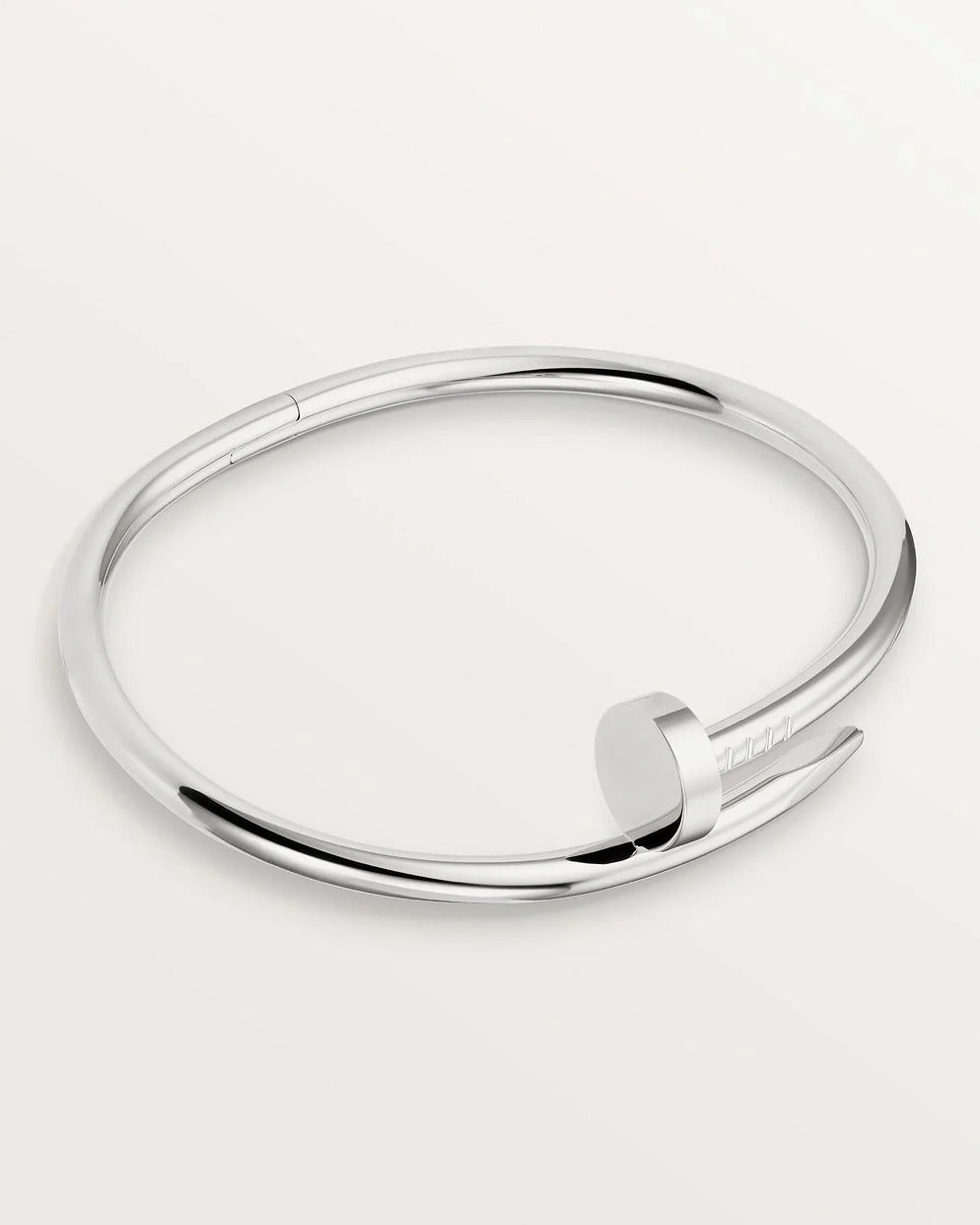 Stainless Steel Screw Bracelet Women | Modern Polished Design