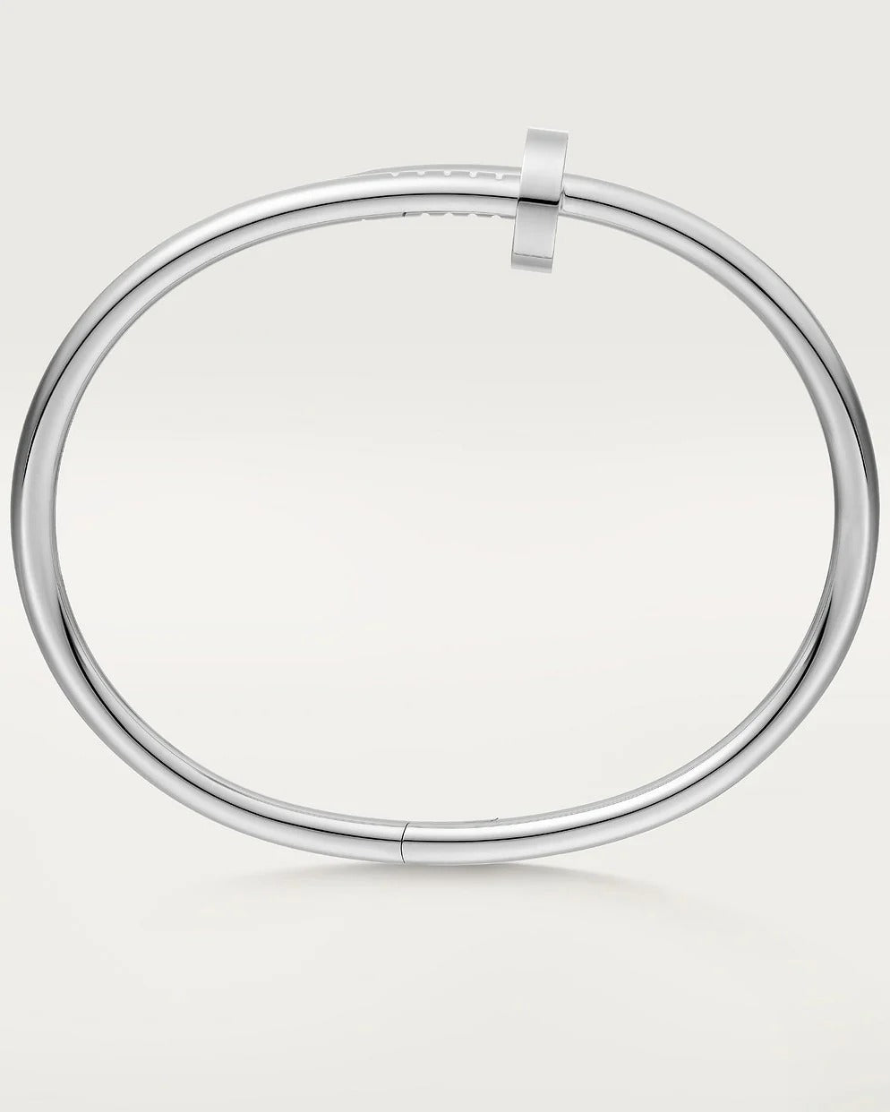 Stainless Steel Screw Bracelet Women | Modern Polished Design