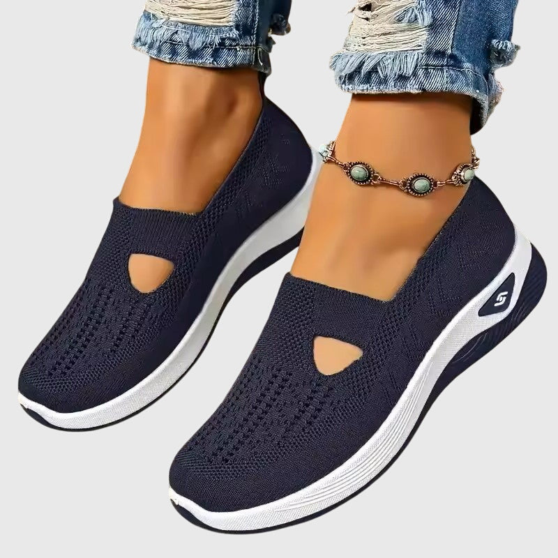 Women's Breathable Slip-On Sneakers | Orthopedic Walking Shoes