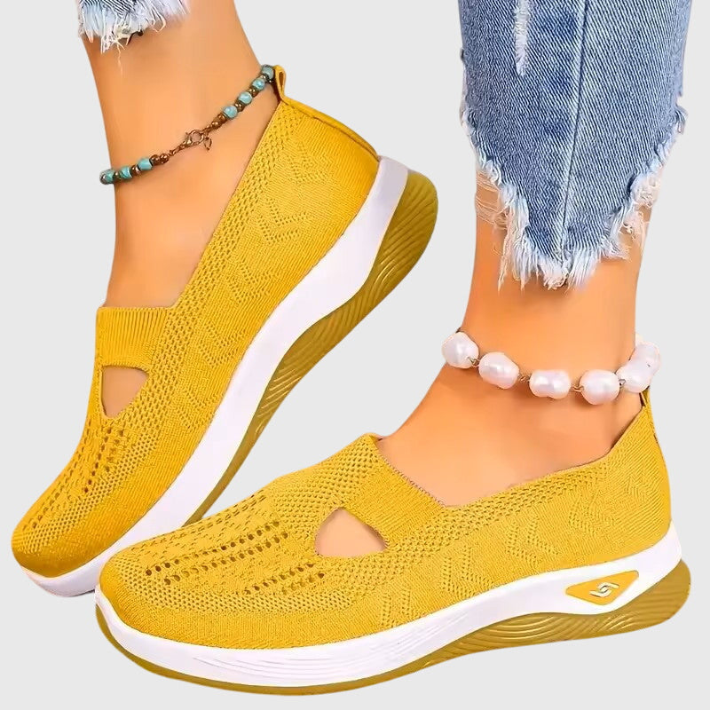 Women's Breathable Slip-On Sneakers | Orthopedic Walking Shoes