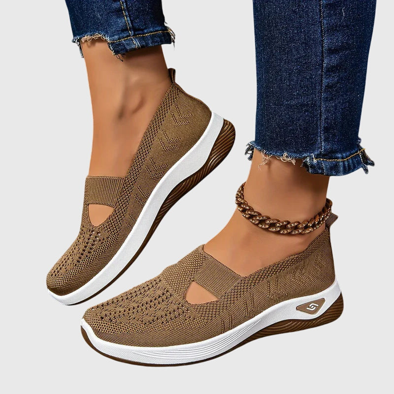 Women's Breathable Slip-On Sneakers | Orthopedic Walking Shoes