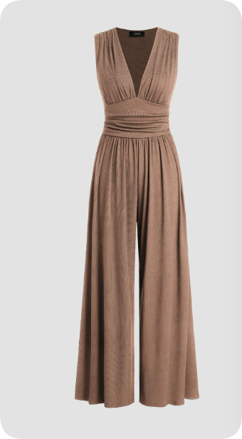 Women's Sleeveless Jumpsuit – Elegant Spring Summer