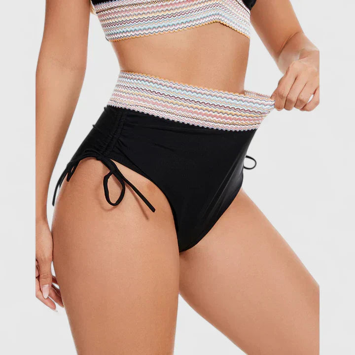 Women's High-Waisted Bikini Set | Tummy Control Swimwear