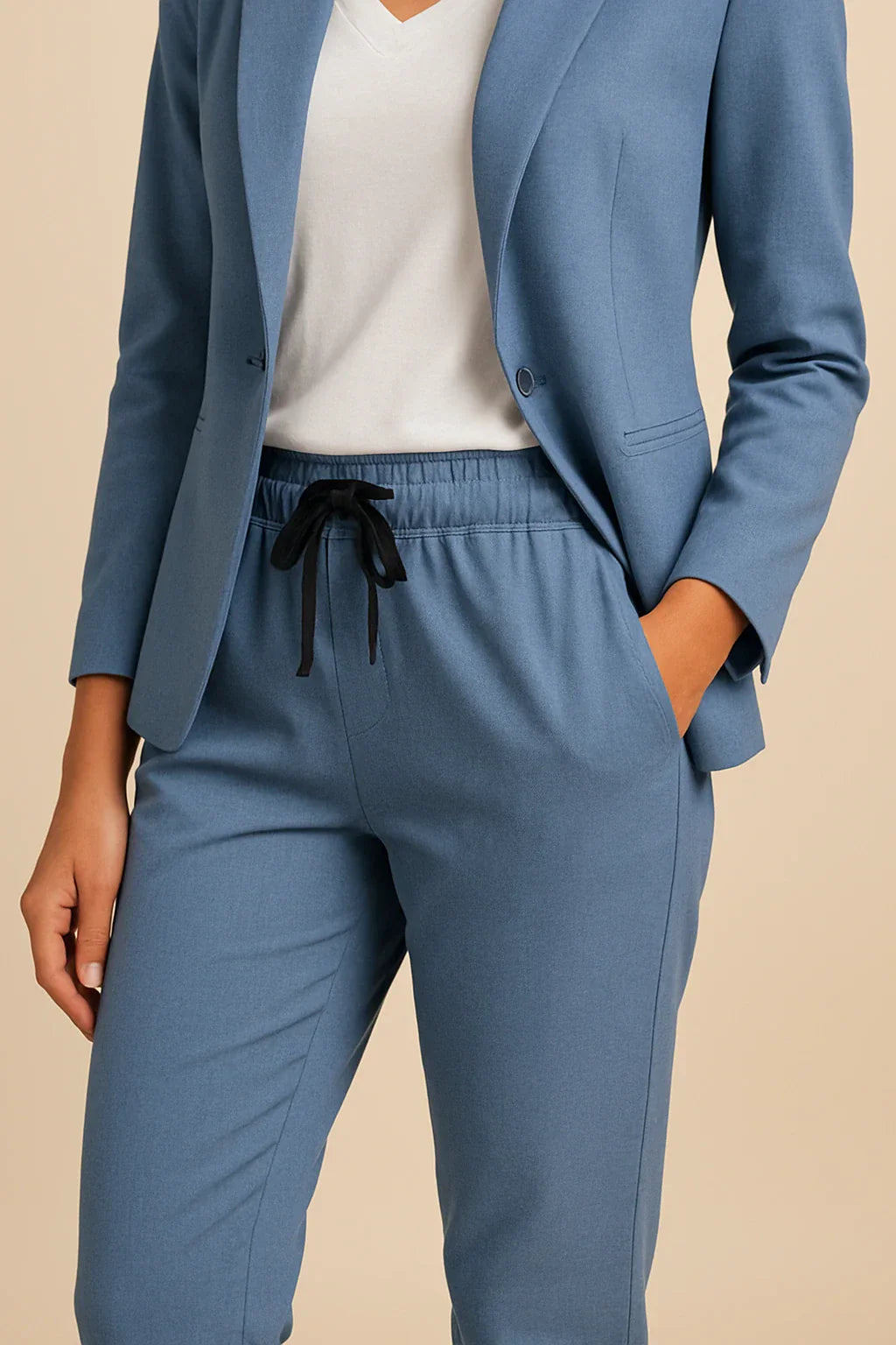 Women's Tailored Suit – Professional Two-Piece Blazer Set