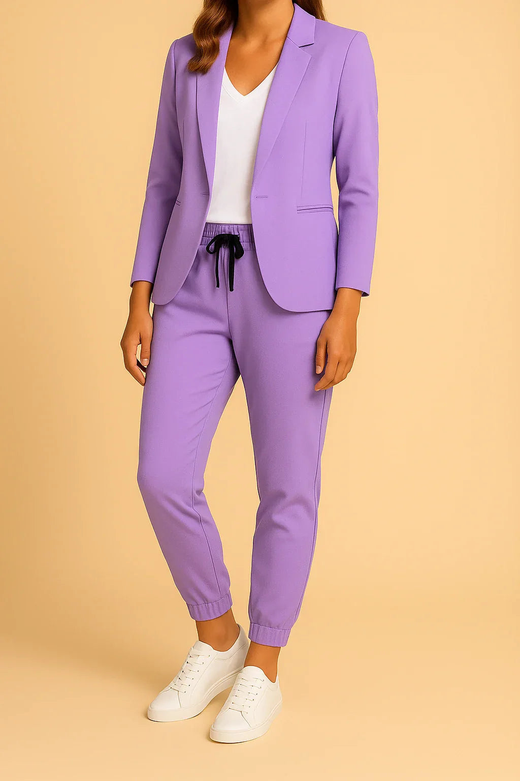 Women's Tailored Suit – Professional Two-Piece Blazer Set