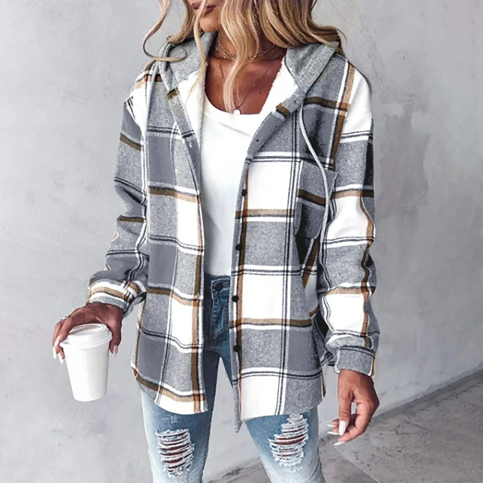Oversized Half Zip Hoodie Women | Casual Chic Longline