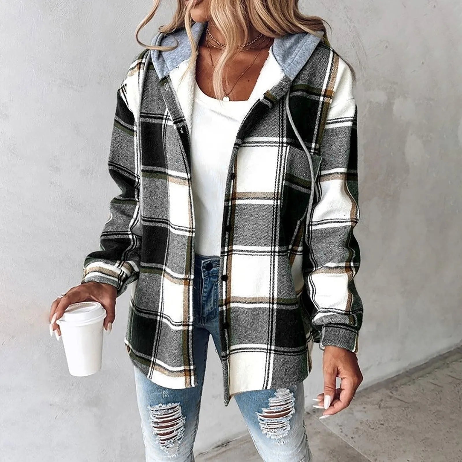 Oversized Half Zip Hoodie Women | Casual Chic Longline