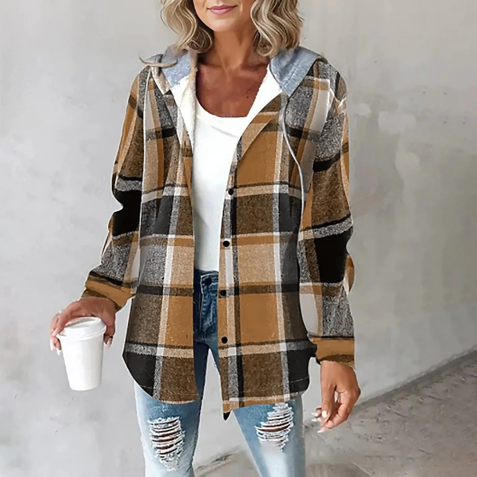 Oversized Half Zip Hoodie Women | Casual Chic Longline