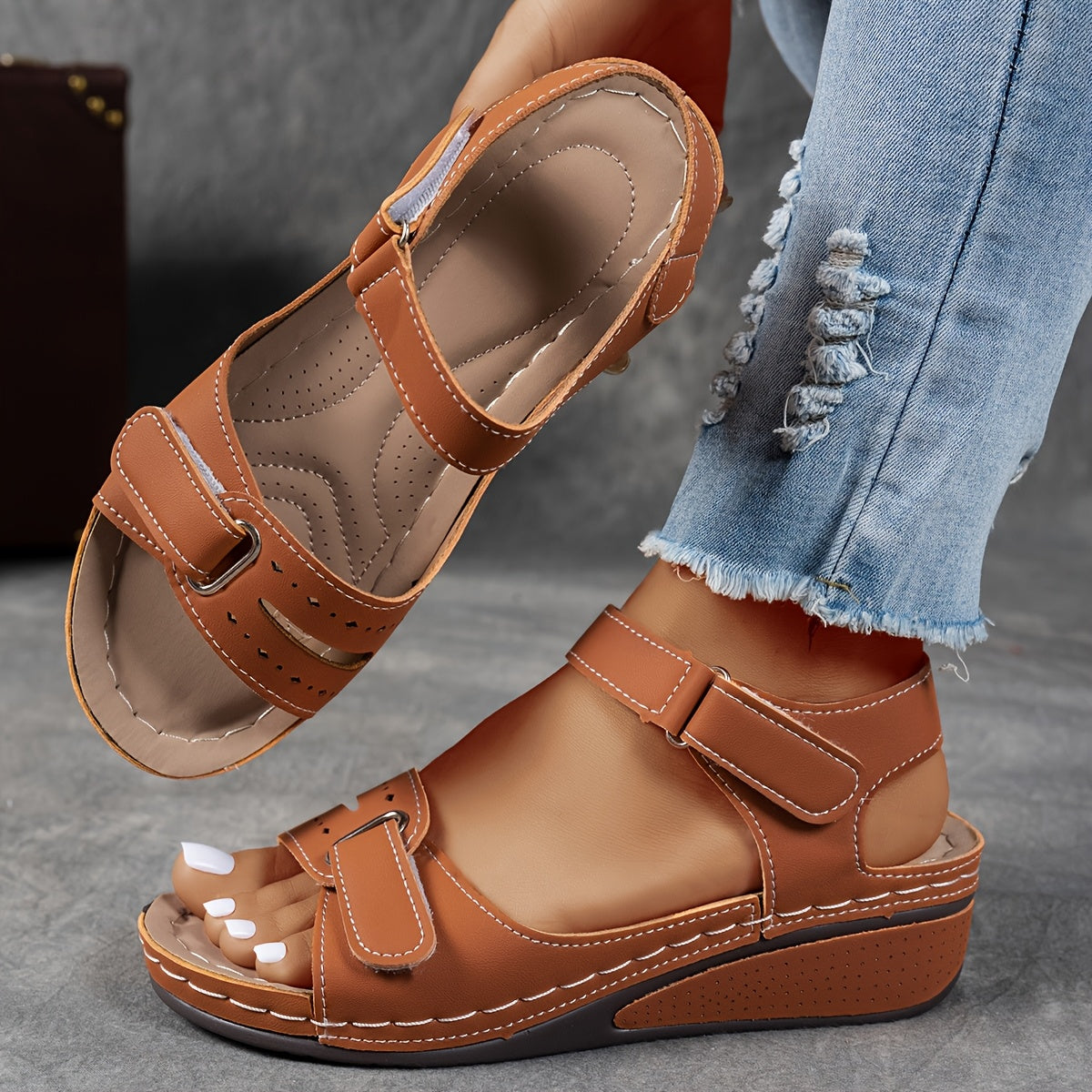 Memory Foam Women's Sandals – Orthopaedic Comfort & Style