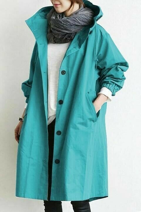 Water-Resistant Women's Longline Trench Coat | Oversized