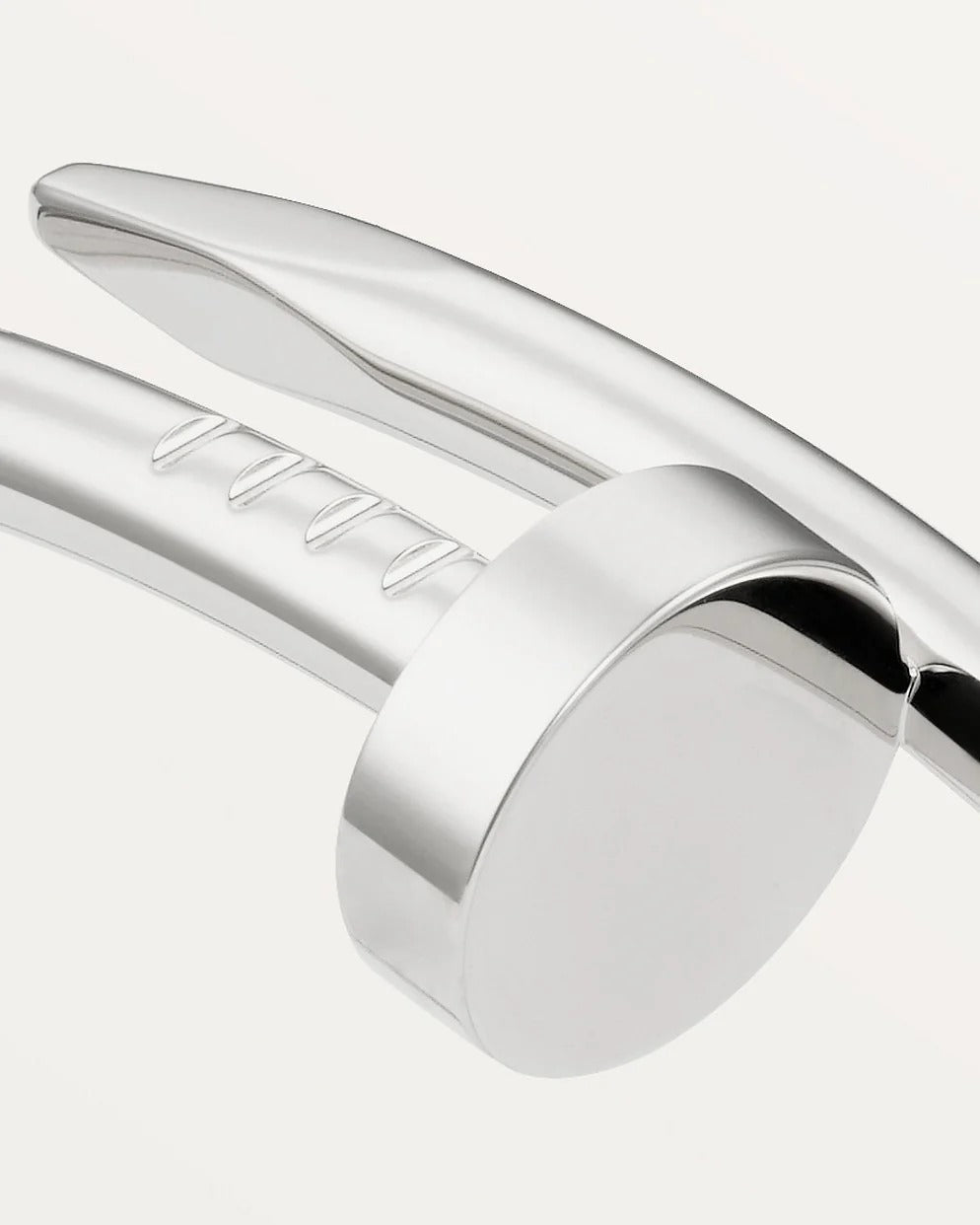 Stainless Steel Screw Bracelet Women | Modern Polished Design