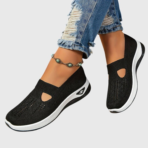 Women's Breathable Slip-On Sneakers | Orthopedic Walking Shoes