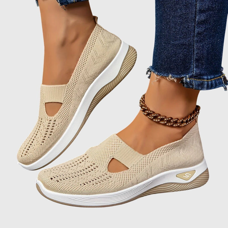 Women's Breathable Slip-On Sneakers | Orthopedic Walking Shoes