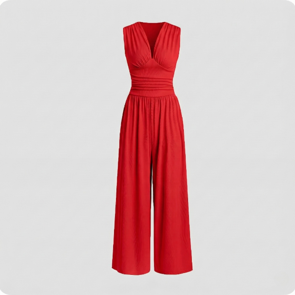 Women's Sleeveless Jumpsuit – Elegant Spring Summer
