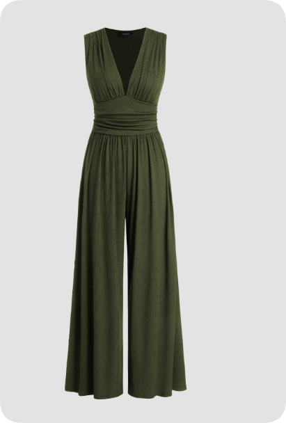 Women's Sleeveless Jumpsuit – Elegant Spring Summer