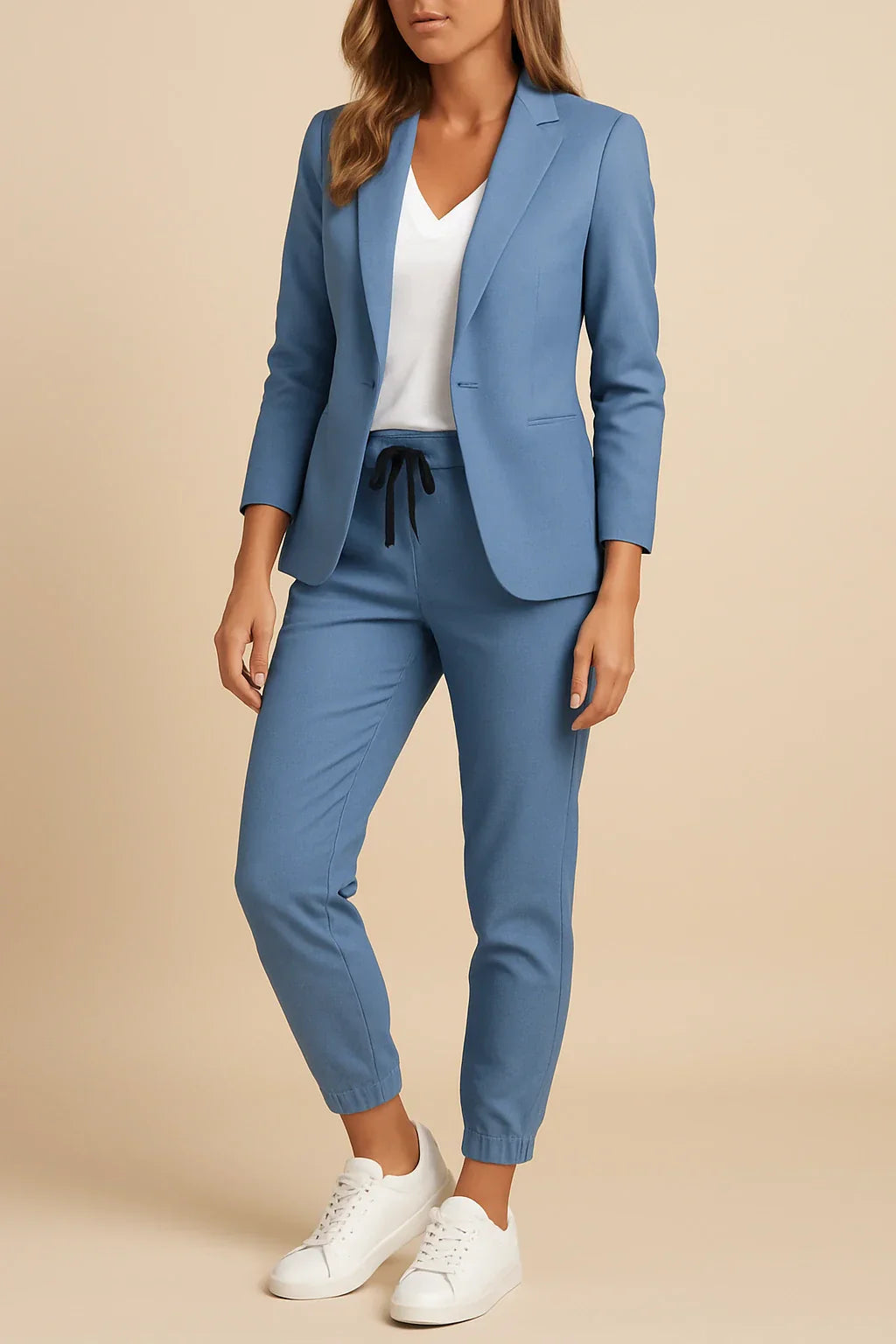 Women's Tailored Suit – Professional Two-Piece Blazer Set