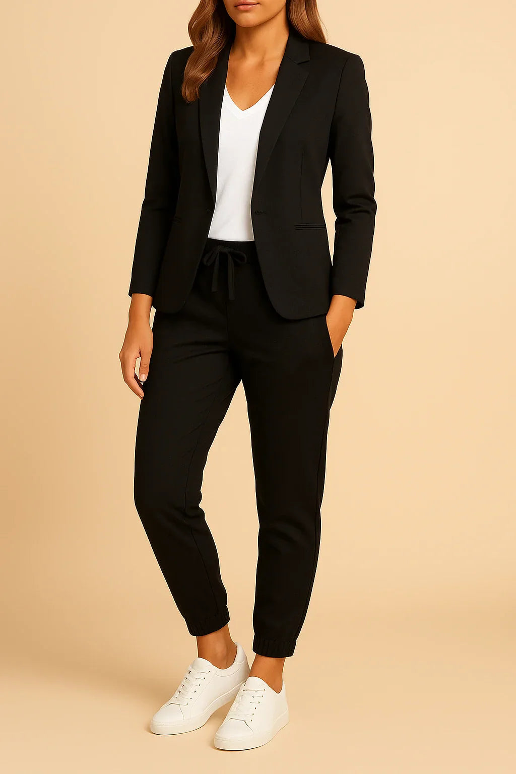 Women's Tailored Suit – Professional Two-Piece Blazer Set